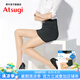 厚木Atsugi絲襪T襠隱形伝線薄連褲襪舒適透氣薄肉色絲襪女AM1602 378嫩米色 1雙 L LL(身高155-170cm)