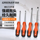 綠林螺絲刀家用套裝強(qiáng)磁十字一字4件3*75mm、6*100mm起子電腦裝機(jī)工具