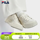 FILA 斐樂官方FOSSO復(fù)古帆布鞋女鞋2025春夏面包川行鞋小白鞋休閑鞋女