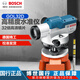 博世（BOSCH） 32倍水準儀自動(dòng)安平高精度博士水準儀全套道路標高工程測量?jì)x器 博世水準儀+國產(chǎn)木腳架標尺 博世水準儀