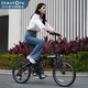 大行（DAHON）P10折疊自行車20英寸10速鋁合金男女運動通勤V剎折疊車PAA003 珠光深藍(lán)