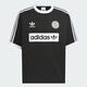 阿迪達(dá)斯 （adidas）三葉草系列 男 RINGER TEE 短袖 KC2603 黑色  L 