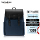 新秀麗（Samsonite）時尚通勤雙肩包電腦包15.6英寸男背包商務(wù)大容量牛皮革NV0*11003