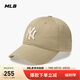 MLB帽子男女軟頂棒球帽虞書欣明星同款運(yùn)動(dòng)鴨舌帽3ACP6601N-50SAP-F