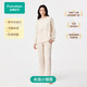 全棉時(shí)代【A類(lèi)嬰幼兒】100%棉家居服空氣褶皺紗蓬松輕盈柔軟平衡熱濕