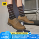 CAT卡特休閑皮鞋工裝鞋男士牛皮25春新品經(jīng)典款通勤鞋P719128O3AMC17 深褐 41