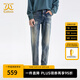 卡賓男裝牛仔褲24秋冬新款小腳褲舒適通勤商場(chǎng)同款J3244116010 蔚藍(lán)色47 32 (180) 82A/XL