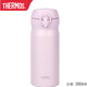 膳魔師（THERMOS）大容量保溫杯居家辦公男士女學(xué)生便攜新款簡約不銹鋼保溫泡茶水杯 霧粉350ml jnl~356