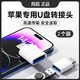 立頁(yè)LEYE/蘋(píng)果u盤(pán)硬盤(pán)轉接頭手機轉換器usb轉lightning接口轉接蘋(píng)果全系正品ipad/5-14/15/16por等專(zhuān)用 蘋(píng)果白2個(gè)【蘋(píng)果5-14專(zhuān)用】2秒傳1G/不丟數據