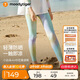 moodytiger【仙女家族】女童緊身褲涼感防曬25年夏季新品兒童高彈透氣運動褲