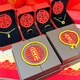 假五金首飾一套結(jié)婚仿真黃金手鐲假三金訂婚擺臺(tái)套裝沙金五件套裝 暴富+貓眼雙項(xiàng)鏈套裝+傳承禮盒