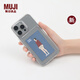 無(wú)印良品（MUJI） 共聚酯 內(nèi)嵌式卡槽手機(jī)殼 iphone16 pro/pro max 蘋(píng)果保護(hù)套 新品 可放小卡照片 iPhone16 pro max