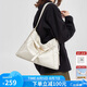 蔻一（Cnoles）托特包包女士2025最新款大容量通勤斜挎包白色包七夕情人節(jié)禮物