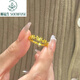 順福生 SOENFUSE24K金小蝴蝶戒指新款小眾感黃金食指戒子999足金活口指環(huán)女 小蝴蝶戒指