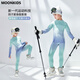 艾卡諾 I.KARNOW兒童速干滑雪服套裝2025秋季新款男童戶外運動訓練服內(nèi)穿保暖內(nèi)衣 17113藍綠漸變 150 /160 【推薦身高145-165cm】