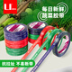 U透明膠帶蔬菜捆扎膠帶每日新鮮蔬菜蔬過(guò)活動(dòng)促銷(xiāo)彩色捆菜膠帶12mm15mm18mm寬批發(fā)包郵 紅色：18mm寬長(cháng)100米（10卷價(jià)）