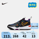 NIKE 耐克童鞋男童籃球鞋TEAM HUSTLE D 11易穿脫魔術(shù)貼兒童運(yùn)動(dòng)鞋
