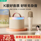 索愛(ài)（soaiy）SK2話(huà)筒麥克風(fēng)k歌麥克風(fēng)音響一體機無(wú)線(xiàn)藍牙音箱唱歌專(zhuān)用神器家庭ktv音響套裝兒童話(huà)筒
