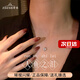 ZDZSH人魚之淚莫桑鉆純銀項(xiàng)鏈高級感輕奢小眾氣質(zhì)鎖骨鏈女款2025新款 人魚之淚莫桑鉆-兩克拉