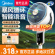 美的（Midea）電風(fēng)扇空氣循環(huán)扇落地扇智能語(yǔ)音遙控家用大風(fēng)力輕音四季凈化扇-A 組合裝【智能語(yǔ)音-極地白】驅(qū)蚊器+蚊香液