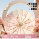 七麥麥三折太陽(yáng)傘遮陽(yáng)傘16骨彩膠防曬防紫外線(xiàn)女晴雨兩用傘金粉世家