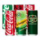 可口可樂（Coca-Cola）限定碳酸飲料 哈密瓜生姜味汽水可樂 日本進(jìn)口 聚會(huì)聚餐休閑飲品 混合組合裝6罐