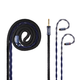 NICEHCK原道龍鱗Pro旗艦HiFi耳機(jī)升級(jí)線4種高端導(dǎo)體混合材質(zhì)4.4OFC鍍金平衡插頭5N無氧銅鍍銀插針 4.4 OFC插頭+0.78 2pin插針