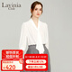 Lavinia Club拉維妮婭秋季裝時(shí)尚氣質(zhì)白襯衫女通勤風(fēng)職業(yè)上衣商場同款R11C44 白色 S