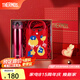膳魔師（THERMOS）不銹鋼保溫杯女士大容量水杯車載杯子七夕節(jié)教師節(jié)禮物JNL/JNR 禮盒款JNL紅色附杯袋 500ml
