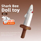 貝蘭蓓兒鯊匕沙雕鯊劍抱枕玩具搞怪諧音玩偶生日禮物送男女生情人節禮物 約 41-50cm