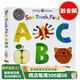 現(xiàn)貨  觸摸書(shū)字母 英文原版 See Touch Feel ABC 單詞學(xué)習(xí)書(shū)籍 幼兒英語(yǔ)啟蒙紙板書(shū)字母圖書(shū)認(rèn)知能力啟蒙Roger Priddy