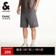 杰克·瓊斯（JACK&JONES） 潮酷高街簡約時尚字母刺繡抽繩寬松休閑五分褲短褲男裝22529F015