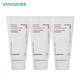 悅詩風(fēng)吟（Innisfree）火山泡沫洗面奶150g*3男士控油女士清爽清潔水楊酸七夕情人節(jié)禮物