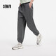 森馬（Semir）【大促福袋】休閑褲男女簡(jiǎn)約百搭長(zhǎng)褲夏季運(yùn)動(dòng)風(fēng)潮流褲子 男-K款冷灰【肌理華夫格】 M