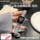 表帶哥新款滿天星適用蘋(píng)果手表表帶apple watch S10/iwatch10滿鉆夏天夏季透氣金屬女款配銀色保護(hù)殼42MM