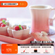 酷彩（Le Creuset） 炻瓷400毫升馬克杯子咖啡早餐辦公家用茶水杯麥片早餐杯陶瓷歐式 400ml馬克杯石英粉