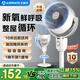 艾美特（AIRMATE）【小暴風(fēng)】空氣循環(huán)扇大風(fēng)量搖頭電風(fēng)扇家用臺(tái)式落地扇升級(jí)加高換氣輕音柔風(fēng)小風(fēng)扇 FA18-X115