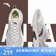 安踏OG800丨復(fù)古潮流休閑鞋2025夏季透氣舒適百搭運(yùn)動(dòng)鞋情侶薄底鞋