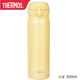 膳魔師（THERMOS）大容量保溫杯居家辦公男士女學(xué)生便攜新款簡約不銹鋼保溫泡茶水杯 奶黃色500ml jnl506