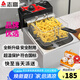 志高(CHIGO)電炸爐商用電炸鍋油炸鍋大容量串串油炸機(jī)雞柳薯?xiàng)l油條油炸小吃設(shè)備 單缸|創(chuàng)業(yè)升級(jí)款|10L]單炸籃+蓋【獨(dú)立開關(guān)】