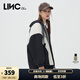 金羽杰春秋輕薄羽絨服女短款連帽輕暖冬季新款外套寬松夾克Y22802008 休閑中灰 XS 適合130斤以下