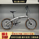 25新款Fnhon風(fēng)行折疊車(chē)海豚架鋁合金車(chē)架超輕高性能PD2018自行車(chē) 灰色-10速油碟高配 451