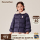 PawinPaw卡通小熊童裝秋冬女童防風(fēng)保暖毛領(lǐng)兒童羽絨服 Navy藏青色/59 160 cm