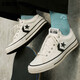匡威（Converse）Star Player76復(fù)古76低幫男女運(yùn)動(dòng)休閑帆布鞋板鞋 A01608C米白色 39