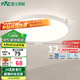 雷士（NVC）陽臺燈臥室吸頂燈書房現(xiàn)代簡約防蚊蟲led照明包安裝24瓦暖白光
