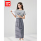 IEF/愛(ài)依服時(shí)尚套裝2025夏季新款韓版甜美休閑減齡氣質(zhì)上下套裙