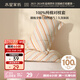 水星家紡枕套全棉枕頭套100%純棉抑菌枕頭罩一對裝雙人家用48x74cm