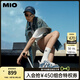 MIO【宋亞軒同款】米奧小白休閑鞋厚底板鞋運動情侶溶解女鞋男老爹鞋 藍/白色 （宋亞軒同款） 36
