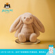 Jellycat致臻害羞羅莎維洛邦尼兔動(dòng)物毛絨玩偶安撫送禮娃娃生日新婚禮物 害羞維洛邦尼兔 H31 X W12 CM