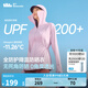 蕉下（beneunder）全防護(hù)防曬衣女款外套遮陽收腰修身顯瘦防曬服25新款A(yù)L823 葡櫻粉 L